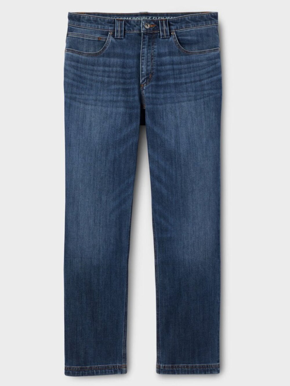 Duluth Trading Co Men's Ballroom Double Flex Slim Fit Jeans Denim 34 x 28